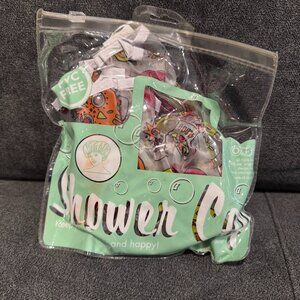 Shower Cap Large Waterproof Dia De Los Muertos Print Retro New in Package